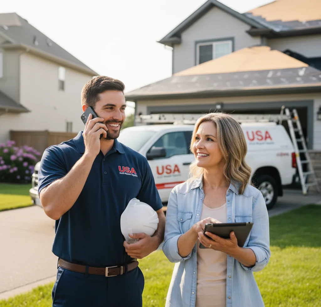 USA Roof Repair Experts customer support in Tyler